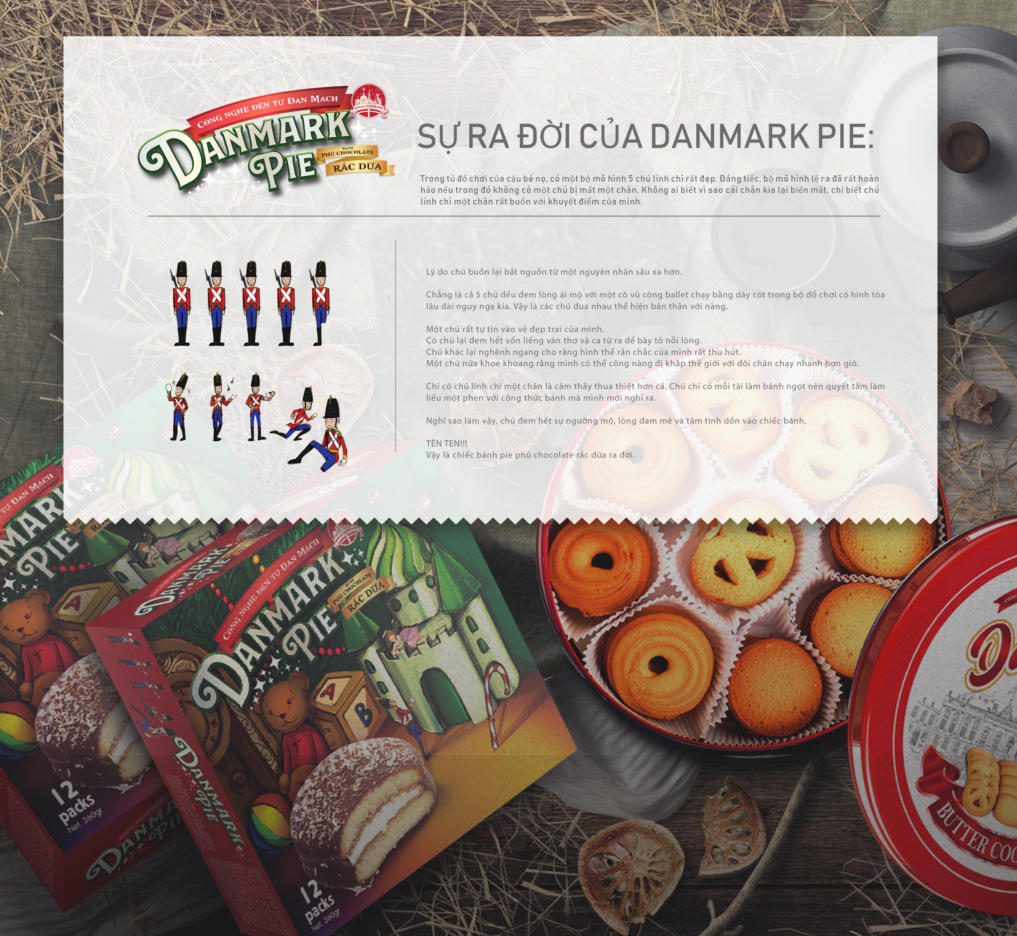 BHI - Thiết kế logo và bao bì sản phẩm thương hiệu Royal Danmark